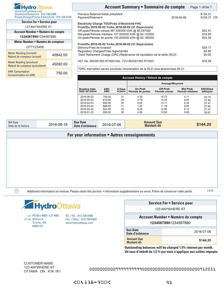 Accounts & Billing - Residential - Billing - Interactive Time-of-use 