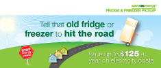 Image for Tell that old fridge or freezer to hit the road