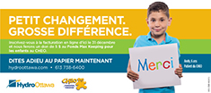 Image pour Campagne Dites adieu au papier: Aidez-nous à faire une grosse différence