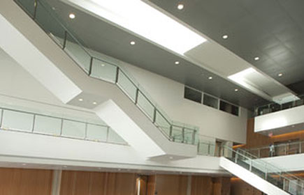 Interior of a modern building