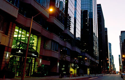 Downtown buildings