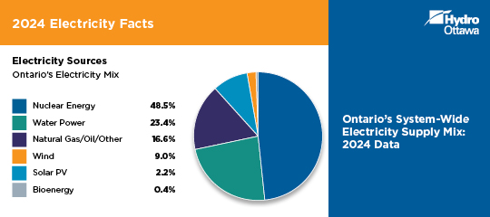 Ontario’s System-Wide Electricity Supply Mix: 2024 Data