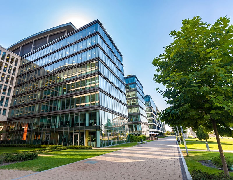 An energy-efficient building